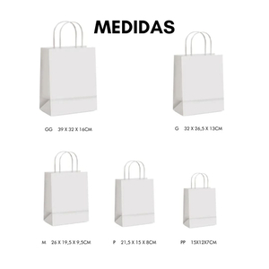 Sacola De Papel Para Presente G Com Frase Eu Te Amo Cromus