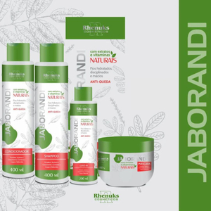 Kit Capilar Jaborandi Com 4 Itens Rhenuks Cosméticos