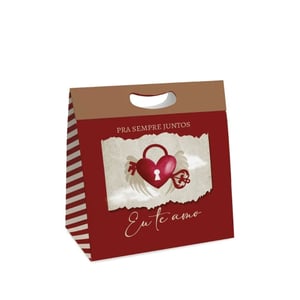 Caixa Para Presente P New Plus Amor Real Cromus