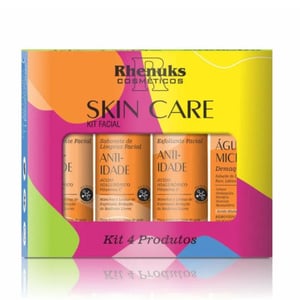 Kit Skin Care Anti Idade Com 4 Itens Rhenuks Cosméticos
