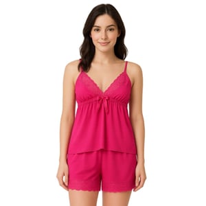 Short Doll Sensual Com Detalhes Em Renda Lust Chick