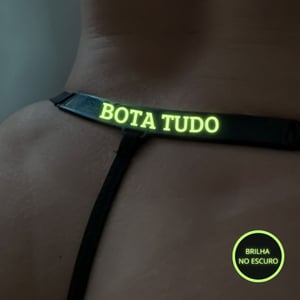 Calcinha Brilha No Escuro Com Frase Bota Tudo Mil Toques