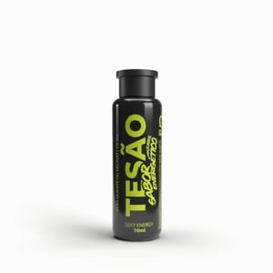 Tesão Sabor Energético Maçã Verde 10ml Sexy Fantasy