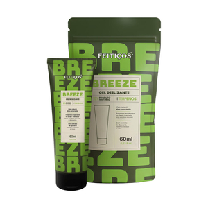 Breeze Gel Deslizante Com Extrato De Guaraná 60ml Feitiços