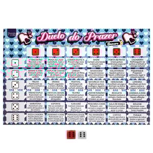 Jogo Erótico Duelo Do Prazer Namoro Diversão Ao Cubo