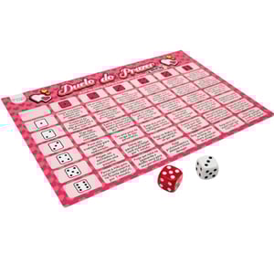 Jogo Erótico Duelo Do Prazer Romântico Diversão Ao Cubo