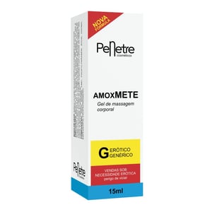Amoxmete Gel Lubrificante Neutro 15ml Penetre Cosméticos
