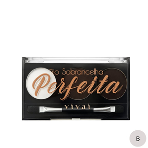 Prime Trio Sobrancelha Perfeitas Com Pincel Vivai
