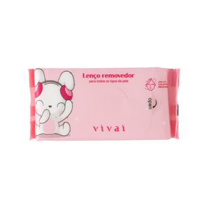 Lenço Removedor De Maquiagem 8 Unidades Vivai
