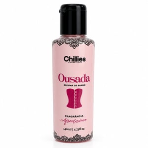 Ousada Espuma De Banho Afrodisíaca 140ml Chillies 