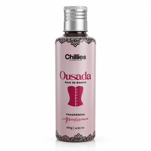 Ousada Sais De Banho Afrodisíaca 160g Chillies 
