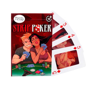 Baralho Erótico Strip Poker 55 Cartas Diversão Ao Cubo