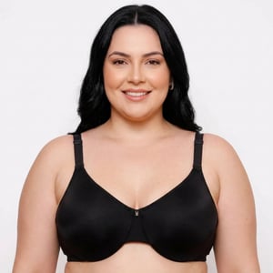 Sutiã Plus Size Sem Bojo Com Aros Anatômicos Nayane