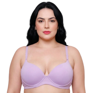 Sutiã Plus Size Liso Com Aro E Bojo Casquinha Corpo Nu