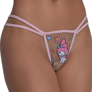 Calcinha Em Tule Cute Blossom Pimenta Sexy