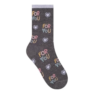 Meia Estampada Feminina Selene