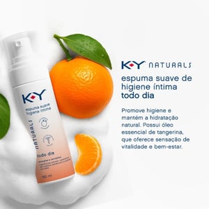 Espuma Suave Higiene íntima Todo Dia 150ml Ky