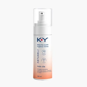 Espuma Suave Higiene íntima Todo Dia 150ml Ky