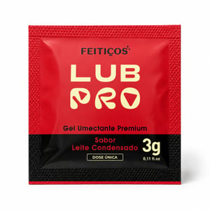 Sachê Lubpro Gel Umectante Premium 3g Feitiços