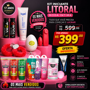 Super Kit Iniciante Com 35 Itens Litoral Moda íntima