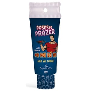O Pai Ta On óleo Corporal Retardante Doses De Prazer 15g Sofisticatto