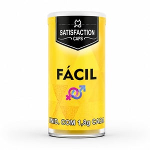 Fácil Bolinha Com óleo Corporal Dessensibilizante 4 Unidades Satisfaction Caps
