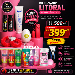 Super Kit Iniciante Com 35 Itens Litoral Moda íntima