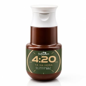 4:20 Gel Deslizante E Relaxante 60ml Hot Flowers
