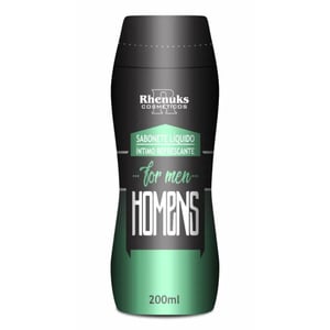 For Men Sabonete Líquido íntimo Refrescante 200ml Rhenuks