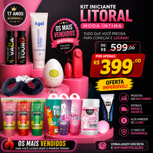 Super Kit Iniciante Com 35 Itens Litoral Moda íntima