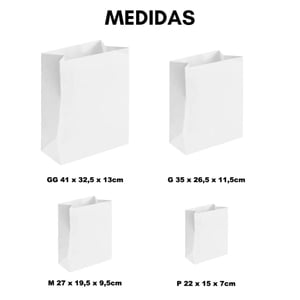 Saco De Papel G G Para Presente Liso Cromus