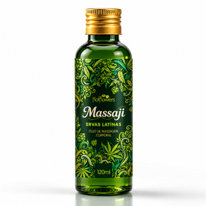 Óleo Massaji Ervas Latinas 120ml Hot Flowers