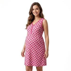 Camisola Gestante Estampada Corpo Sensual