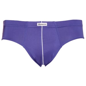 Cueca Slip Lisa Em Microfibra Sem Cós Nawes