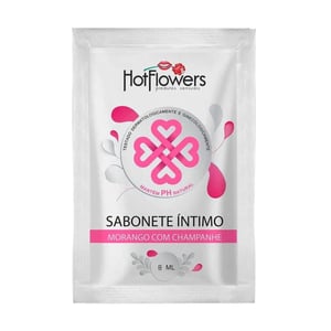 Sabonete íntimo Sachê 8 Ml Hot Flowers