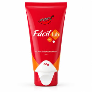 Fácil Lub  Hot Lubrificante 60g Chillies