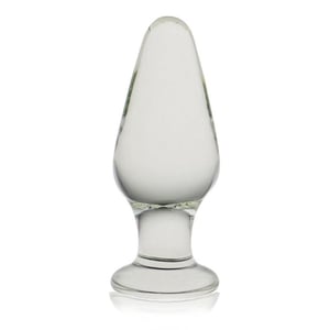 Plug Anal De Vidro Cônico Glass Lovetoy