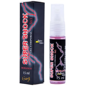 Super Shock Excitante Elétrico 15ml Garji 