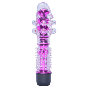Vibrador Com Esferas Massageadoras Em Silicone