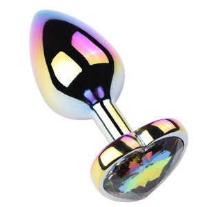 Plug Anal Colors Coração Pequeno Vibe Toys