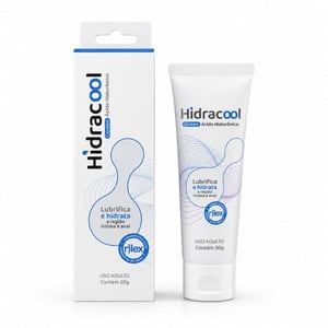 Hidracool Gel Lubrificante E Hidratante Com ácido Hialurônico 50g Rilex

