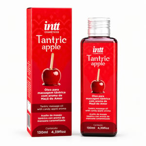 óleo Tantric Apple Aroma Maçã Do Amor 130ml Intt