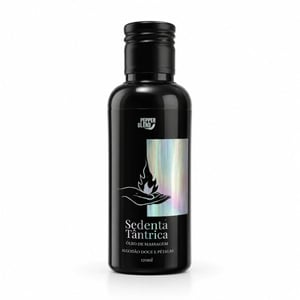 Sedenta Tântrica Oléo De Massagem Algodão Doce E Pétalas 120ml Pepper Blend