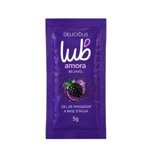Sachê Lub Gel Beijável De Massagem 5g Delicious