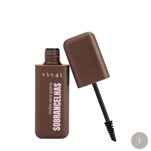 Máscara Para Sobrancelhas Tons Escuros 8ml Vivai