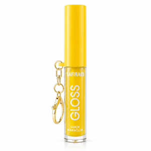 Gloss Chaveiro Maracujá 3,5ml Safira Cosméticos