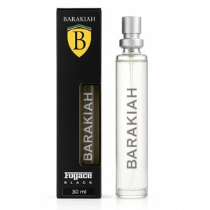Fugace Black Colônia Masculina 30ml Barakiah By Safira Cosméticos