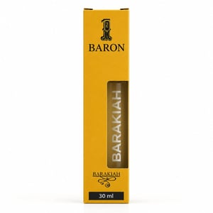 1 Baron Colônia Masculina 30ml Barakiah By Safira Cosméticos