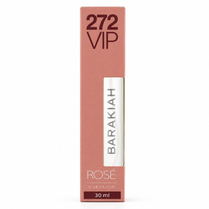 272 Vip Rosé Colônia Feminina 30ml Barakiah By Safira Cosméticos