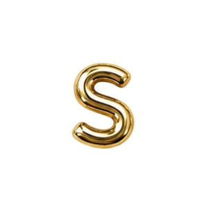 Letras De Metal Para Personalizar Douradas Yaffa Lingerie